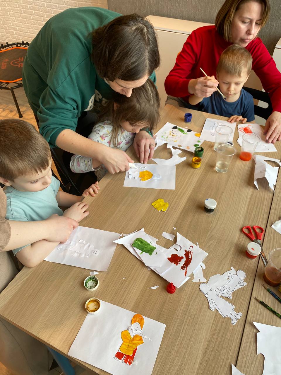 Коммуникативная группа для детей 4-6 лет проекта «Дружить вместе. Февраль»!